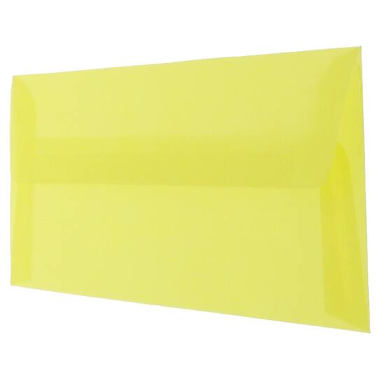 JAM Paper #10 Business Translucent Vellum Envelopes